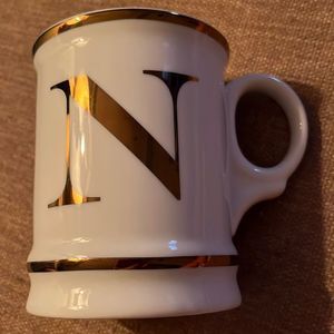Williams Sonoma “N” Mug